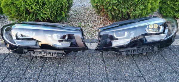 BMW G20 G21 Full Led used genuine headlights in perfect condition